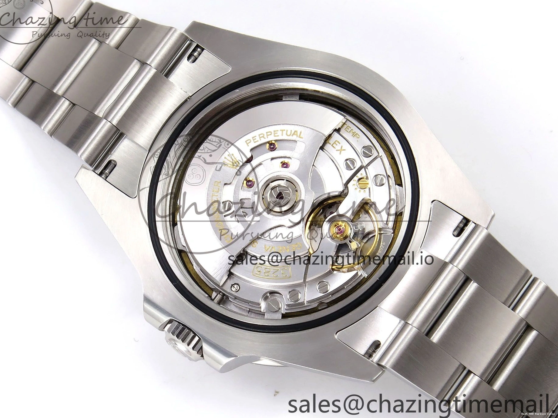 AAA Replica Watches Clean Bracelet 226570 1:1 SS II Upgraded 42mm CHS Best Black Edition Dial Explorer DD3285 904L on 1091 0119